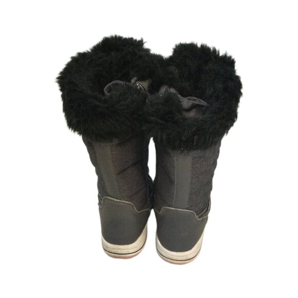 Yellow Junior Kids Winter Boots - Size 5 - Picture 5 of 5